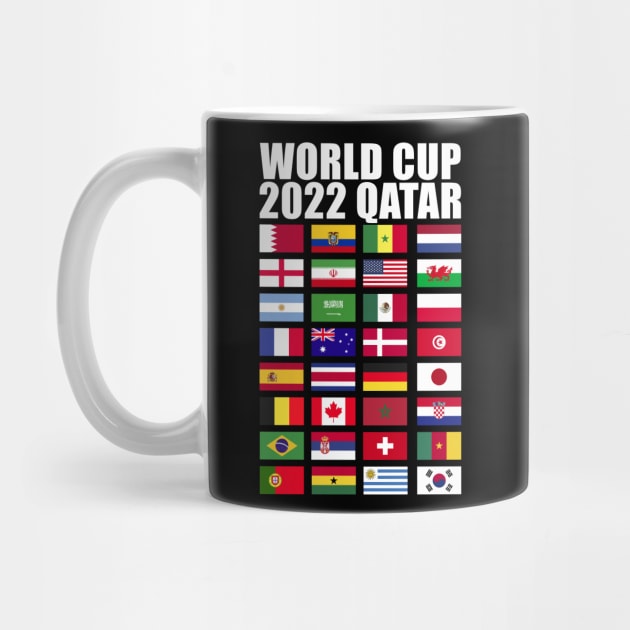 World Cup Qatar 2022 Nation by Generalvibes